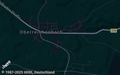 Heizung Map of Oberreichenbach