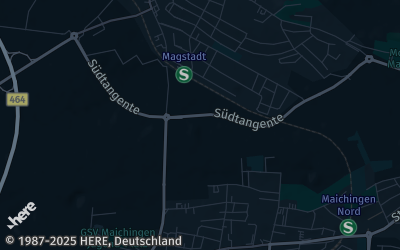 Heizung Map of Magstadt