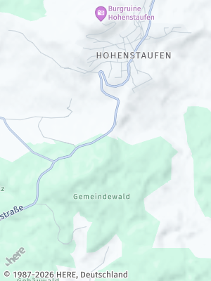 Here Map of Hohenstaufen