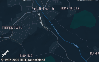 Heizung Map of Schöllnach