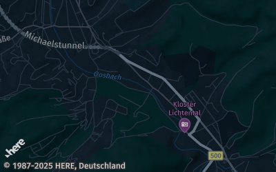 Heizung Map of Baden-Baden