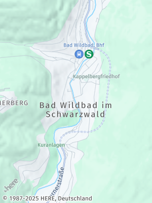 Here Map of Bad Wildbad