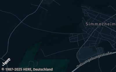 Heizung Map of Simmozheim