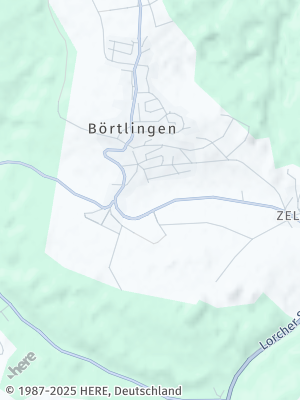 Here Map of Börtlingen