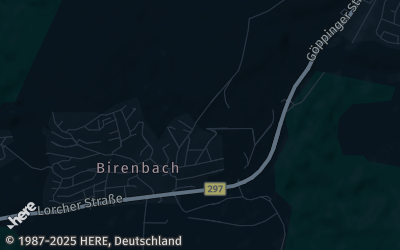 Heizung Map of Birenbach