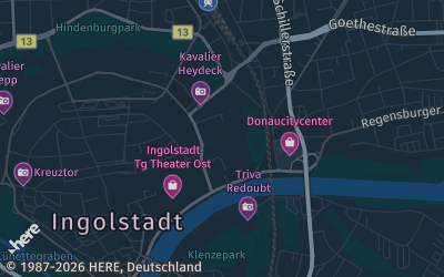 Heizung Map of Ingolstadt