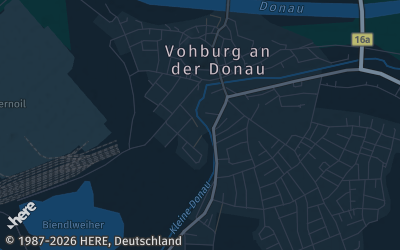 Heizung Map of Vohburg an der Donau