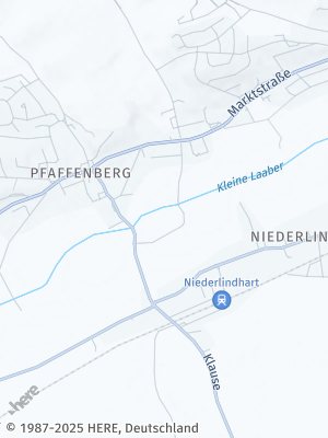 Here Map of Mallersdorf-Pfaffenberg
