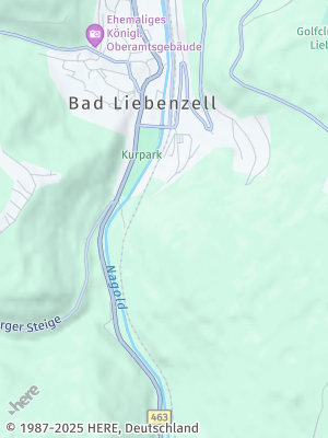 Here Map of Bad Liebenzell