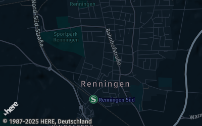 Heizung Map of Renningen