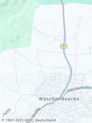 Here Map of Wäschenbeuren