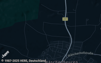 Heizung Map of Wäschenbeuren