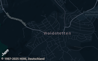 Heizung Map of Waldstetten