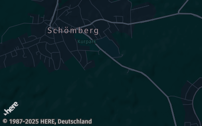 Heizung Map of Schömberg