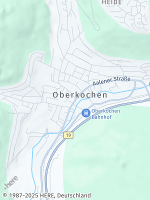 Here Map of Oberkochen