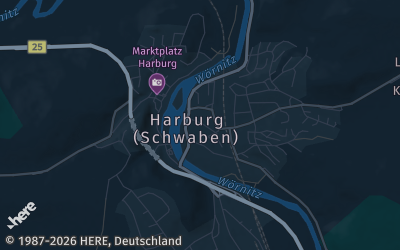 Heizung Map of Harburg