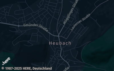 Heizung Map of Heubach