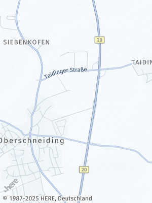 Here Map of Oberschneiding