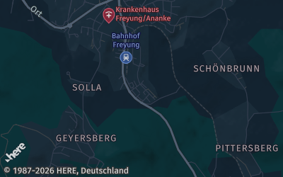 Heizung Map of Freyung