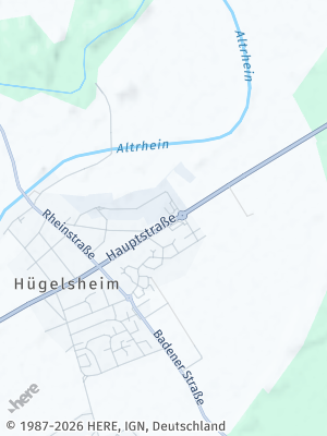 Here Map of Hügelsheim