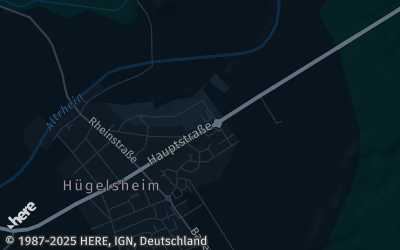 Heizung Map of Hügelsheim