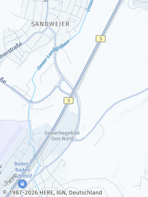 Here Map of Sandweier