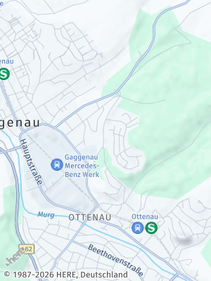 Here Map of Gaggenau