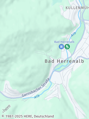 Here Map of Bad Herrenalb
