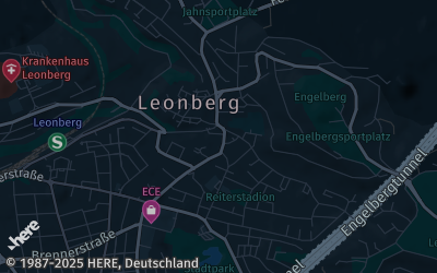 Heizung Map of Leonberg