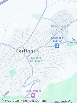 Here Map of Gerlingen