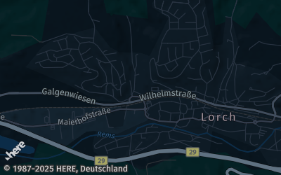 Heizung Map of Lorch