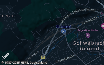 Heizung Map of Schwäbisch Gmünd