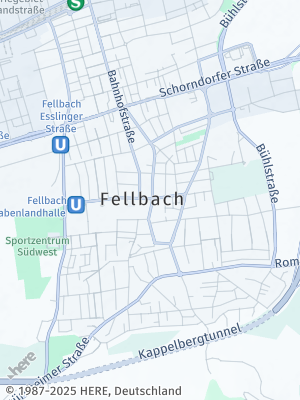 Here Map of Fellbach