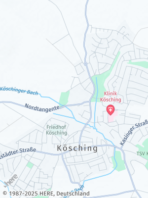 Here Map of Kösching