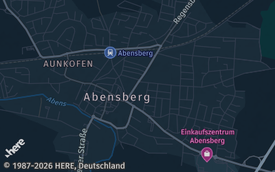 Heizung Map of Abensberg