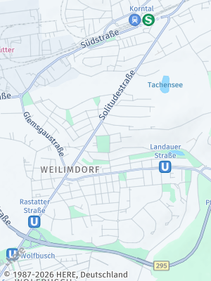 Here Map of Korntal-Münchingen