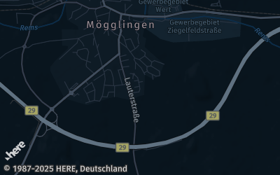 Heizung Map of Mögglingen