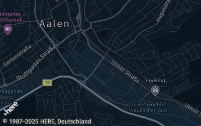 Heizung Map of Aalen