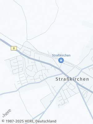 Here Map of Straßkirchen an der Donau