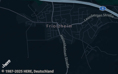 Heizung Map of Friolzheim
