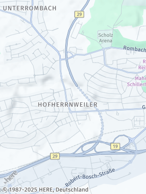 Here Map of Unterrombach