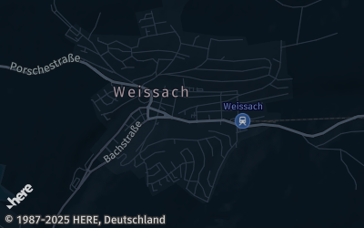 Heizung Map of Weissach