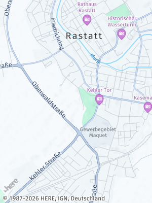 Here Map of Rastatt