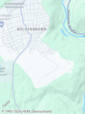 Here Map of Büchenbronn
