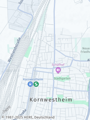 Here Map of Kornwestheim