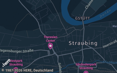 Heizung Map of Straubing