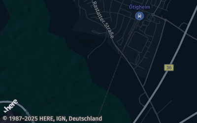 Heizung Map of Ötigheim