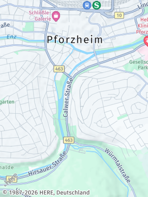 Here Map of Südstadt