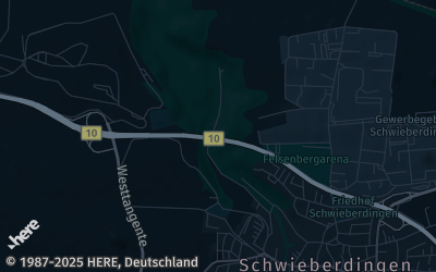 Heizung Map of Schwieberdingen