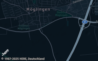 Heizung Map of Möglingen